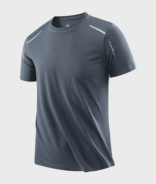 CHRLCK Heren Sport T-shirt - Sneldrogend, Ademend voor Lopen, Wandelen & Outdoor Zomer