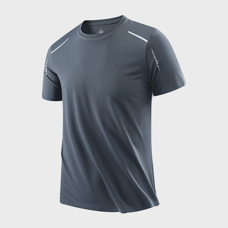 CHRLCK Heren Sport T-shirt - Sneldrogend, Ademend voor Lopen, Wandelen & Outdoor Zomer