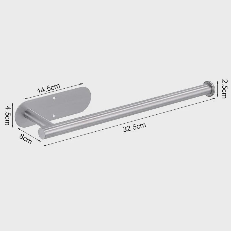 Zelfklevende RVS Toiletrolhouder & Keukenrolhouder - Wandmontage