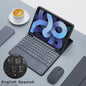 iPad Hoes met Draadloos Toetsenbord en Muis - Compatibel met 10.2, Pro 11, Air 5/4, M3/M4