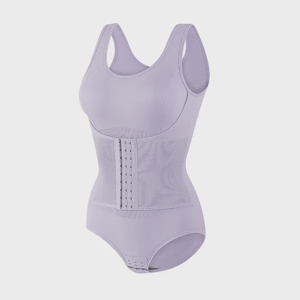 Dames Bodysuit Shapewear met Rits en Buikcontrole - Taille Trainer & Slankmakend Korset