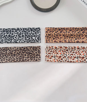 Elastische Dames Haarband met Panterprint - Stijlvol & Comfortabel voor Sport, Yoga en Dagelijks Gebruik