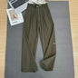 Dames Wijde Leg Broek - Hoge Taille, Ademend & Comfortabel voor Yoga en Casual Gebruik
