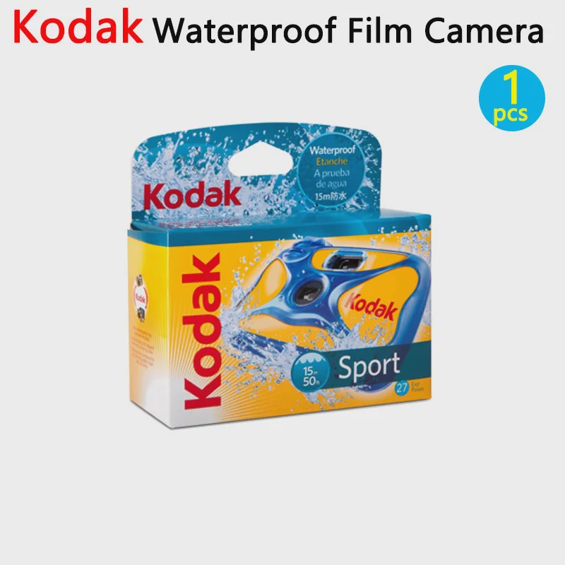 Kodak FunSaver Wegwerpcamera 35mm met Flits - Waterdicht - 27 Opnames