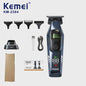 Kemei 2381 Professionele Trimmer Set - 10000 RPM, LED Display, Draadloos