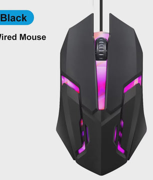 Ergonomische RGB Gaming Muis - Draadloos (2.4G & Bluetooth), Stil, 1600DPI, voor Laptop & Tablet