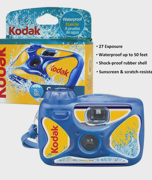 Kodak HD Power Flash Wegwerpcamera - 27+12 Foto's met Ingebouwde Flitser