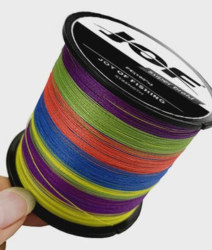 JOF X8 Gevlochten Vislijn - Super Sterk 8-Strands PE Multifilament - 18LB-78LB