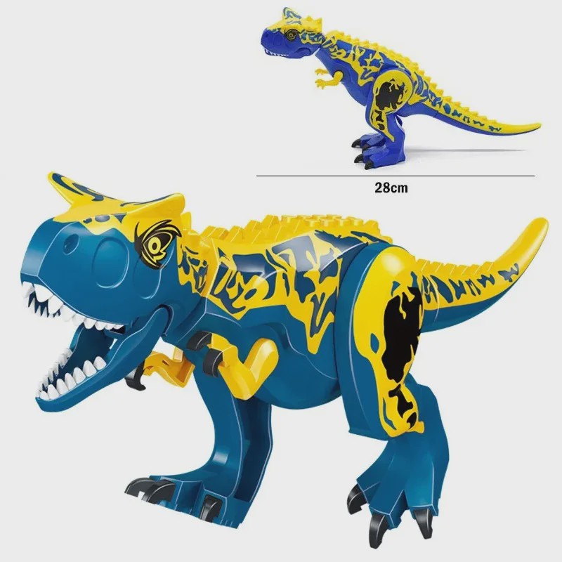 Grote Dinosaurus Bouwstenen Set - T-Rex, Velociraptor & Meer - Speelgoed voor Kinderen