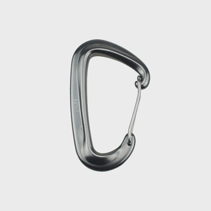 12KN D-vorm Karabijnhaak - Kleine Klimhaak voor Outdoor, Camping & Outdoor Avonturen