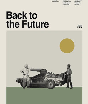 Iconische Film & TV Canvas Posters: Friends, Back to the Future, Pulp Fiction, The Godfather