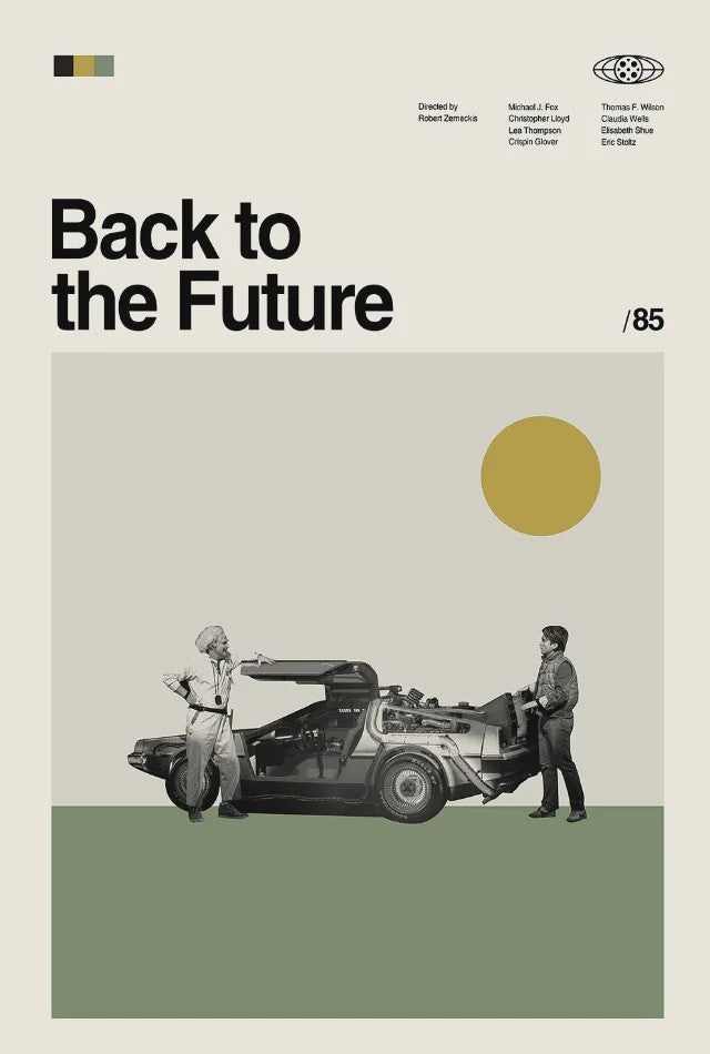 Iconische Film & TV Canvas Posters: Friends, Back to the Future, Pulp Fiction, The Godfather
