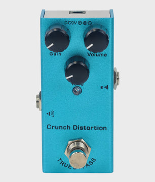 Veelzijdige Gitaarpedaal: Overdrive, Distortion, Chorus, Delay, Tremolo & Analog Delay met True Bypass