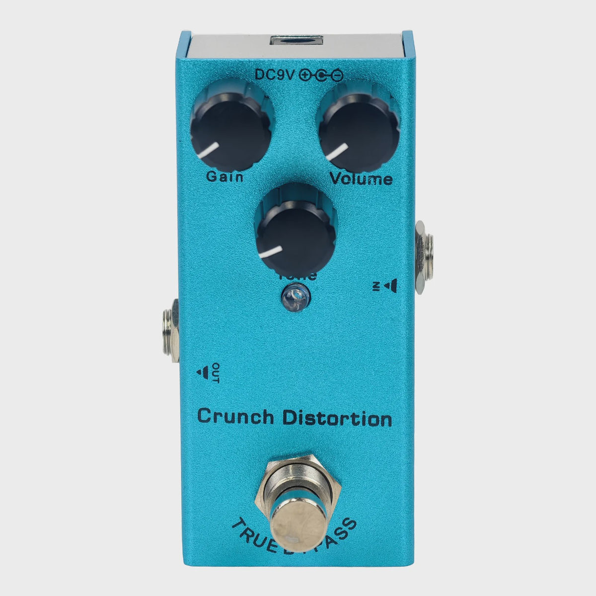 Veelzijdige Gitaarpedaal: Overdrive, Distortion, Chorus, Delay, Tremolo & Analog Delay met True Bypass
