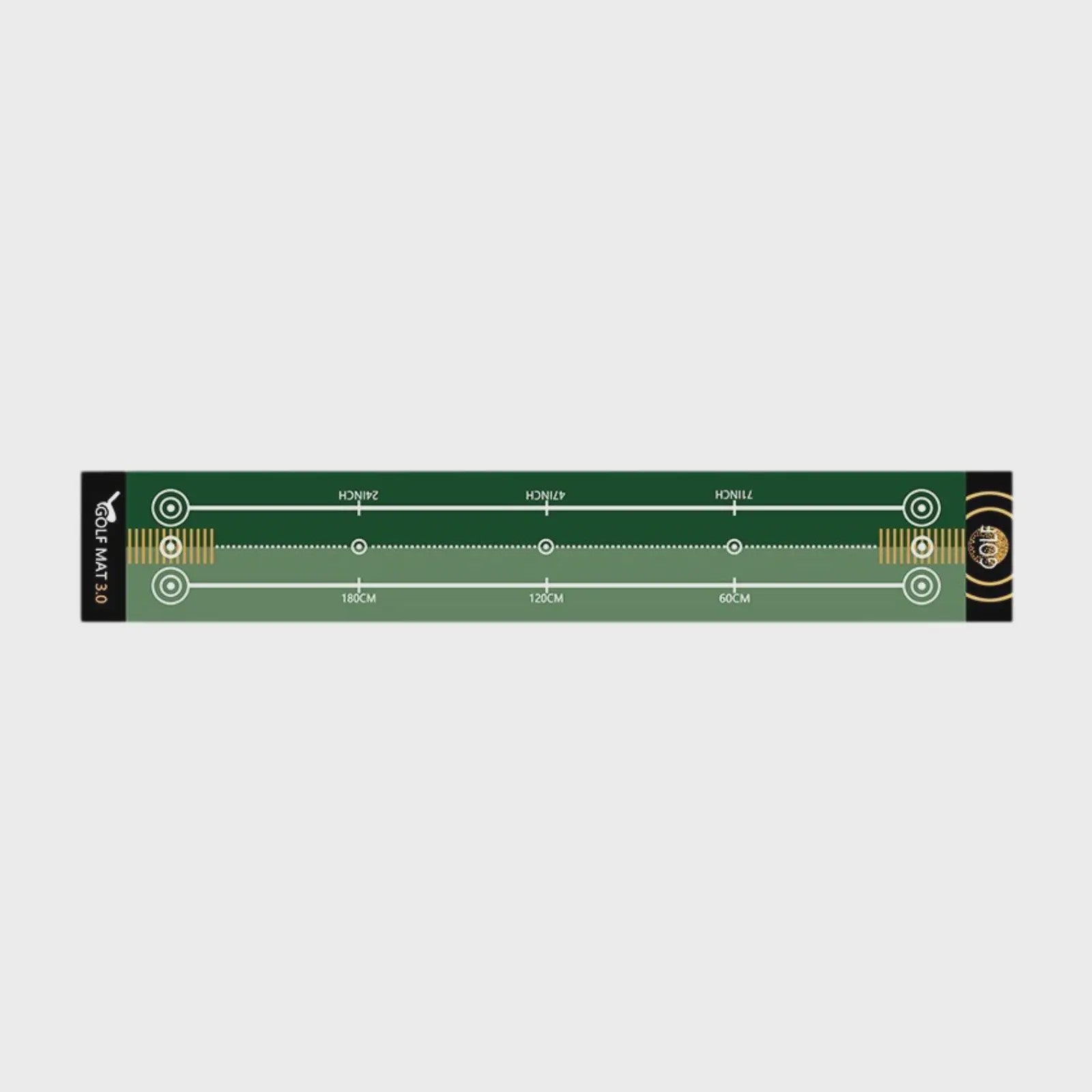 Golf Putting Mat - Oefenmat voor Binnen en Buiten - Golf Putting Trainer