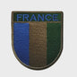 Franse Vlag Patches met Klittenband - Geborduurd Embleem