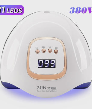 380W UV LED Nagel Lamp - 84 LEDs, Snellrogend & Automatische Sensor