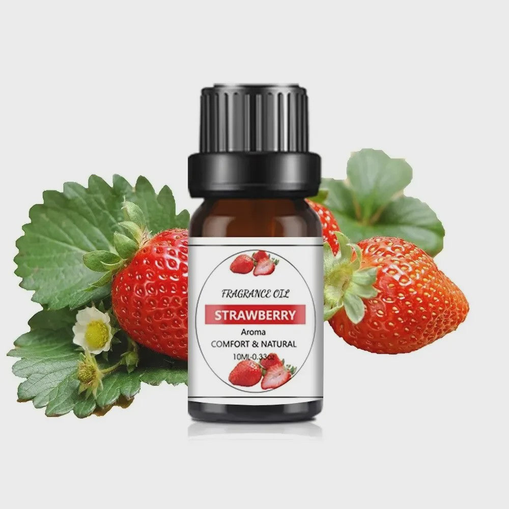10ml Essentiële Olie Fruitgeur - Natuurlijk & Puur voor Diffusers, Zeep en Kaarsen