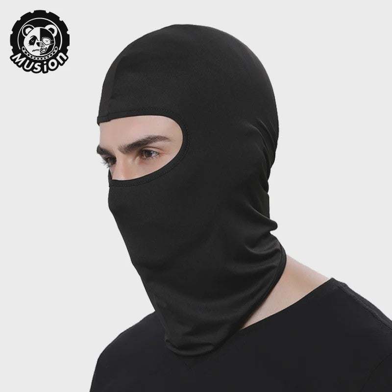 Ademende Skull Balaclava Muts - Full Face Motorfiets Masker met Mesh