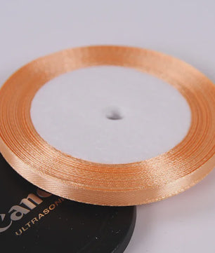 22 Meters/Roll 6mm Silk Satin Ribbons Christmas Halloween Birthday Party Gift Wrapping Ribbons DIY Handmade Crafts Material