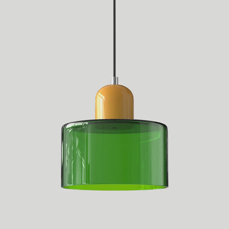 Moderne Glazen Hanglamp E27 - Sfeervolle Verlichting voor Slaapkamer, Nachtkastje of Bar