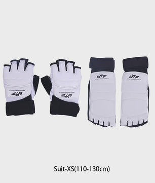 Karate & Taekwondo Handschoenen en Voetbeschermers Set - Half Vinger & Flexibel
