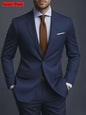 Elegante Heren Kostuum Set - Slim Fit Smoking voor Bruiloften & Formele Gelegenheden