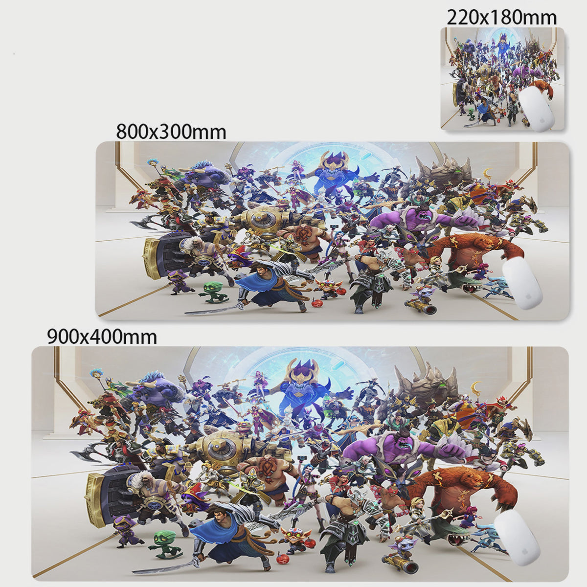 League of Legends XXL Gaming Muismat - Anti-slip Bureau Mat voor PC & Laptop