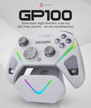 Ajazz GP100 Draadloze Game Controller - PC, PS3, Switch, iOS & Android
