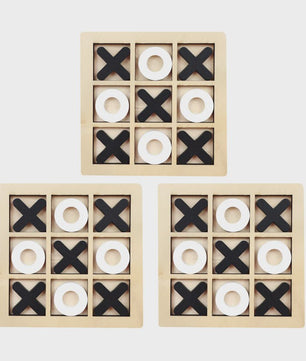 Houten Montessori Boter-kaas-en-eieren Spel: Interactieve Puzzel voor Kinderen - Educatief en Hersentrainend Speelgoed