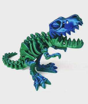 Bewegende 3D Geprinte T-Rex Dinosaurus - Realistisch Model voor Desktop Decoratie & Cadeau