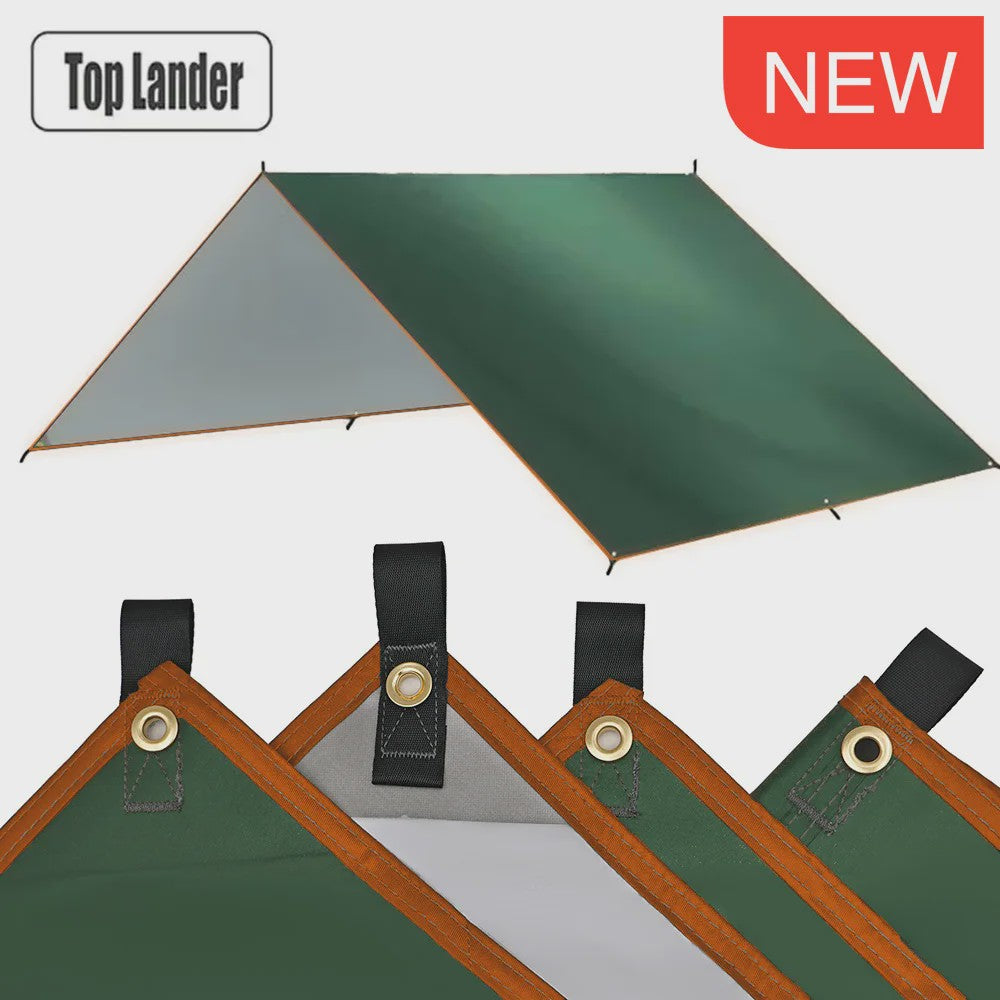Waterdichte Camping Tarp - Ultralichte Zonwering & Schuilplek voor Outdoor Avonturen