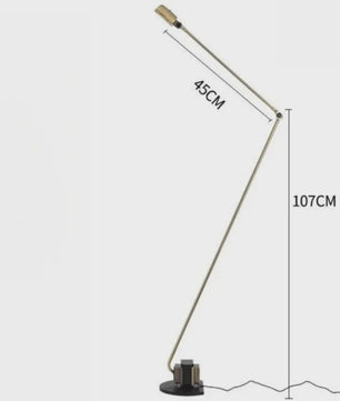 Moderne Metalen Vloerlamp met LED - Stijlvolle Verlichting voor Woonkamer, Hotel & Meer