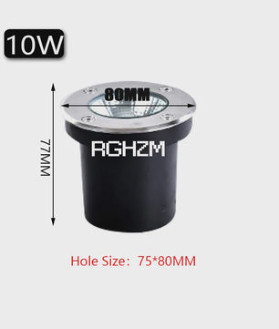 Waterdichte LED Grondspot IP67 - 3W/5W/10W/15W - Tuinverlichting Inbouw