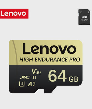 Lenovo High Endurance PRO Micro SDXC Kaart 512GB - 4K Video, Full HD, A2, V60