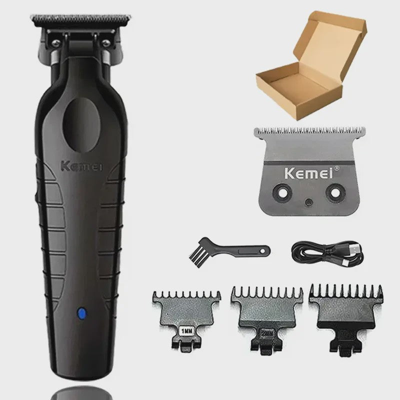 Kemei Professionele Draadloze Baardtrimmer & Tondeuse Set KM-1071/KM-2299