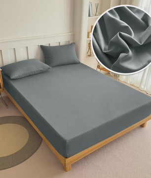 Hoeslaken 100% Polyester met Elastische Band - Diverse Maten & Kleuren