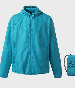 Unisex Waterdichte Outdoor Jas - Sneldrogend, Winddicht & Zonbescherming