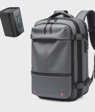 Ruime 17 Inch Laptop Backpack met Vacuümcompressie & Uitbreidbaar Ontwerp - Zaken, School & Outdoor