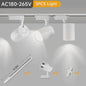LED Railverlichting Set: 220V Plafondspots (12-40W) voor Woonkamer & Keuken