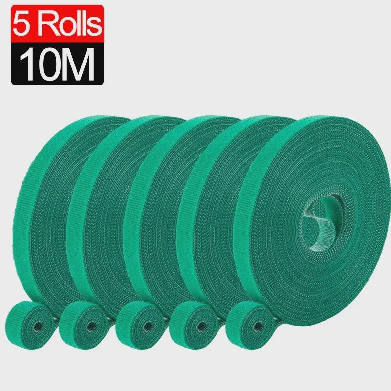 20 Meter Herbruikbare Plantenband - Verstelbare Nylon Tuinband voor Plantensteun