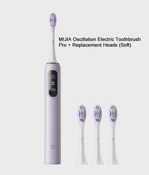 MIJIA Sonic Elektrische Tandenborstel Pro - Slimme 4 standen, 180 dagen batterij, IPX8 waterdicht, LED-scherm