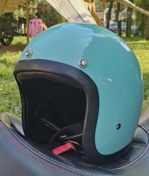 Retro Open Face Motorhelm 500TX - Compacte Vorm, Japanse/Koreaanse Stijl