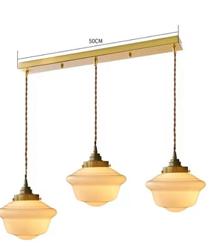 Japanse Glazen Hanglamp – Minimalistisch Nordic Design – LED E27 – Verstelbaar Snoer 200 cm – Sfeervolle Interieurverlichting