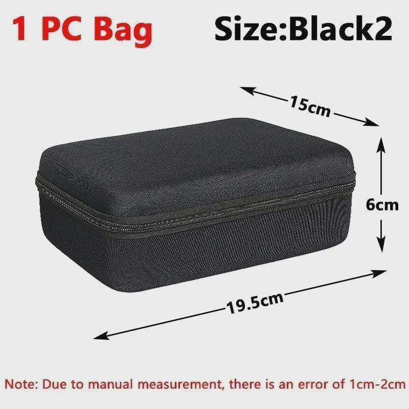 Veelzijdige EVA Hardcase Opbergdoos - Schokbestendig en Draagbaar voor Oordopjes, Accessoires & Make-up