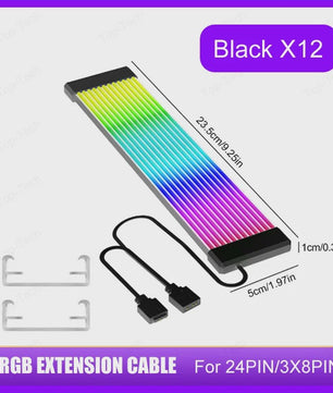ARGB PC Kabel Verlenging - 5V 3-Pin Synchronisatie voor Moederbord & Videokaart