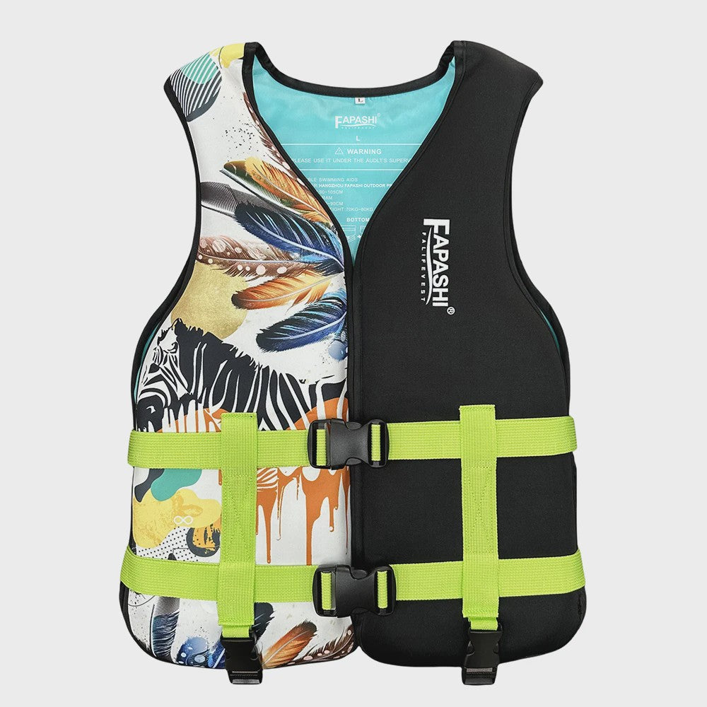 CE Neopreen Reddingsvest voor Volwassenen (60-120 kg) - Veiligheid voor Watersport