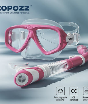 COPOZZ 2025 Duikmasker Set met Snorkel - Anti-Condens, Verstelbaar, Volwassenen