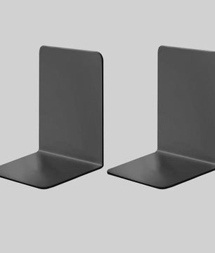 8x Stevige Doorzichtige Boekensteunen - Ideale Organizer voor Boeken, Films & CD's