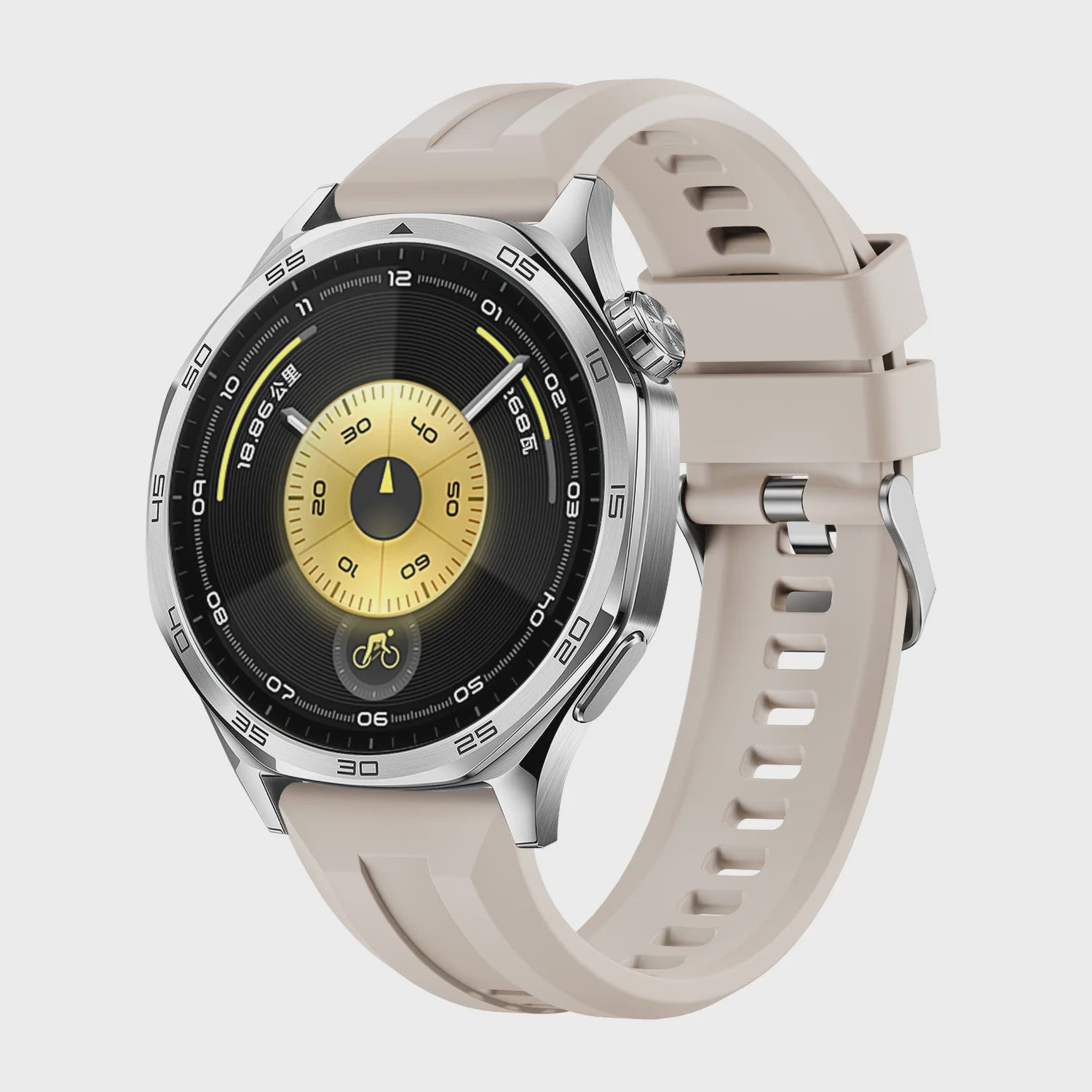 22mm Composiet Siliconen Bandje voor Huawei Watch GT 6/5/4 46mm & Watch 4/5 Pro